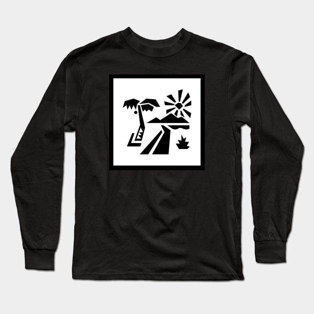 Geometric landscape Long Sleeve T-Shirt by PaulStouffer